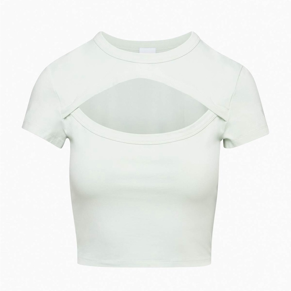 Aritzia TNA Chill Costa T-shirt White